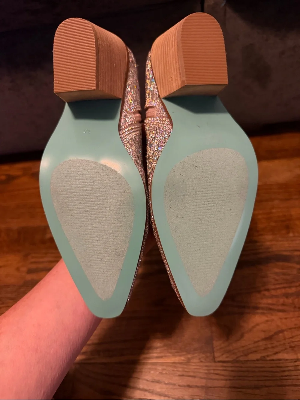 Betsey Johnson sparkling crystal